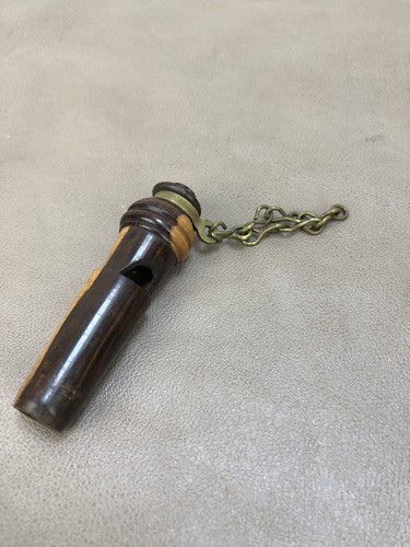 Victorian whistle lignum vitae - whistle,