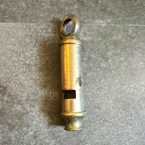 Vintage police whistle - vintage,