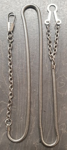 Whistle chain with - whistle, button