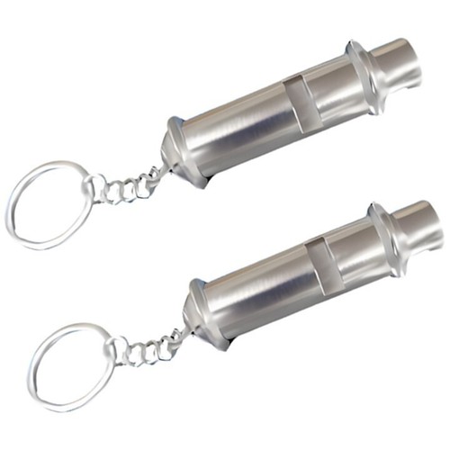 Metal police whistles - whistles, with