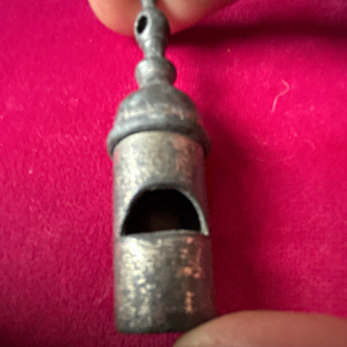 Police metal whistles silver - police,