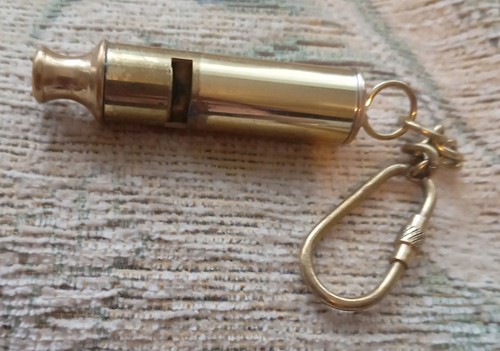 Old whistle with - with, vintage