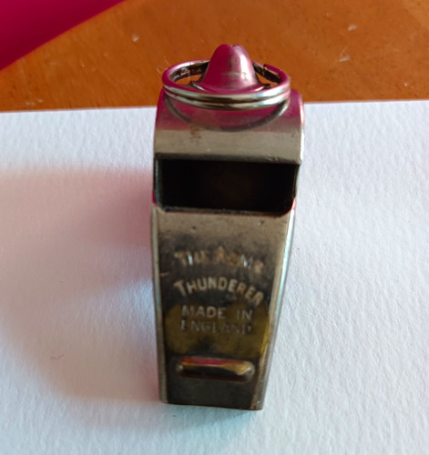 Vintage acme thunderer metal - vintage,