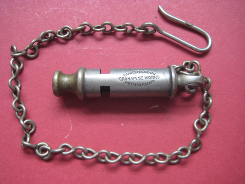 Original police whistle with - original,