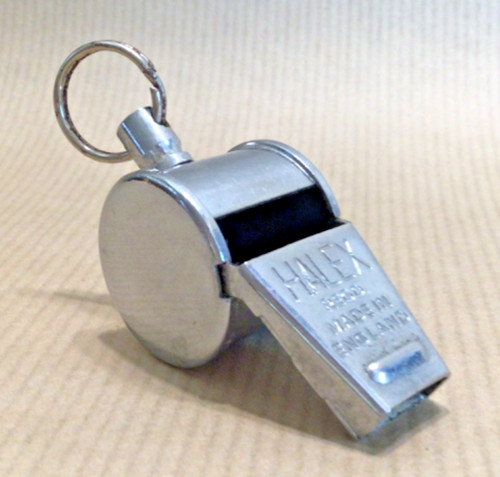 Halex regd vintage whistle - halex,