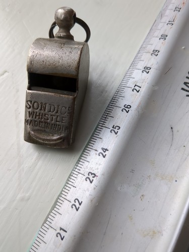 Vintage brass sondic whistle - sondic,