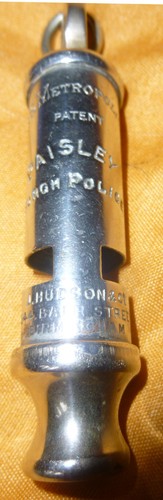 Rare paisley burgh - burgh, police