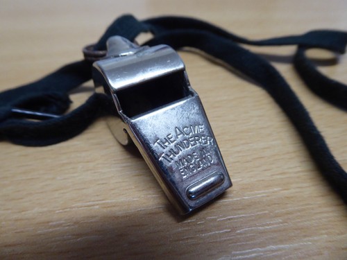 Vintage acme thunderer whistle - vintage,