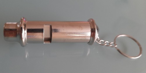 Whistle with key ring - whistle,