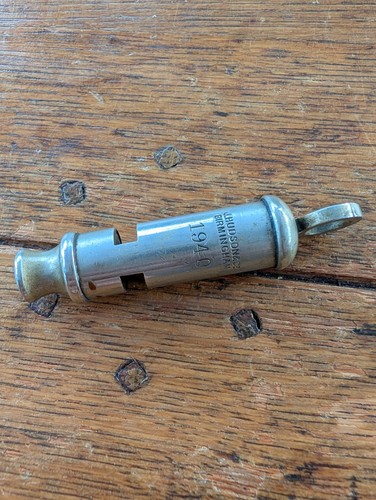 Antique 1940 whistle j - -,