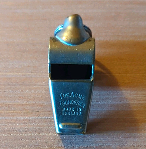 Acme thunderer vintage whistle - acme,