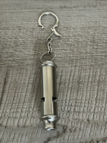 Vintage police whistle key - whistle,
