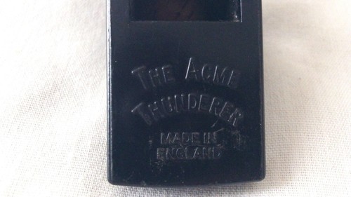 The acme thunderer whistle - the,
